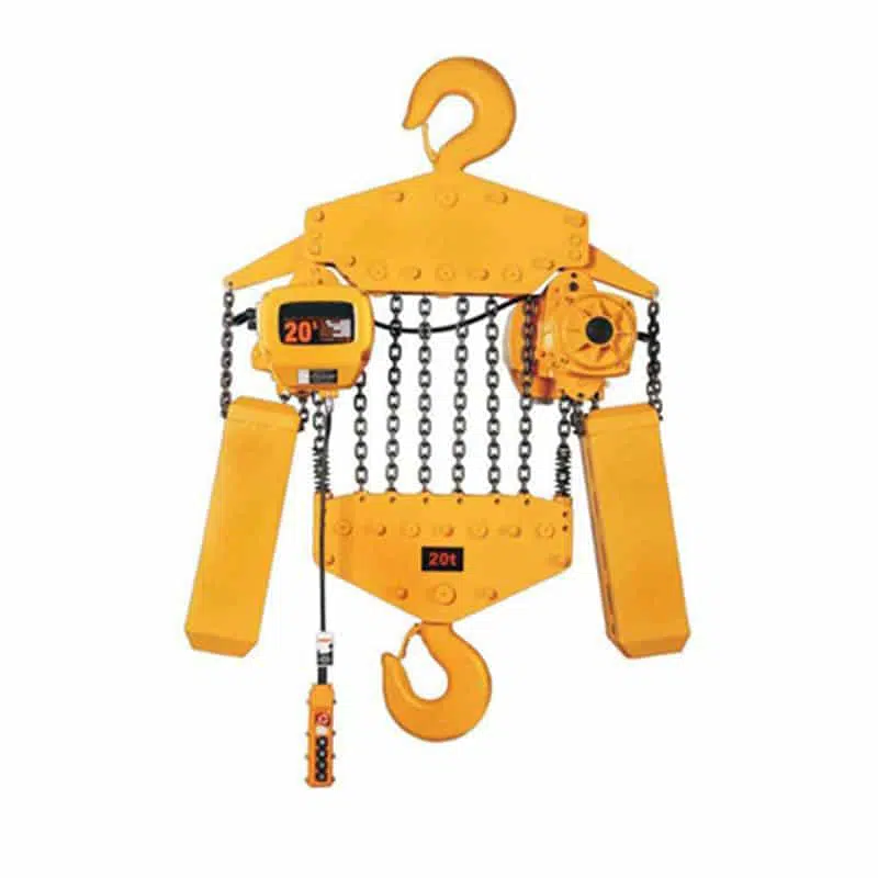 20 Ton Eight Chains Electric Chain Hoist - Hook Suspension