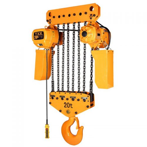 20 Ton Eight Chains Electric Chain Hoist - Top Fixed