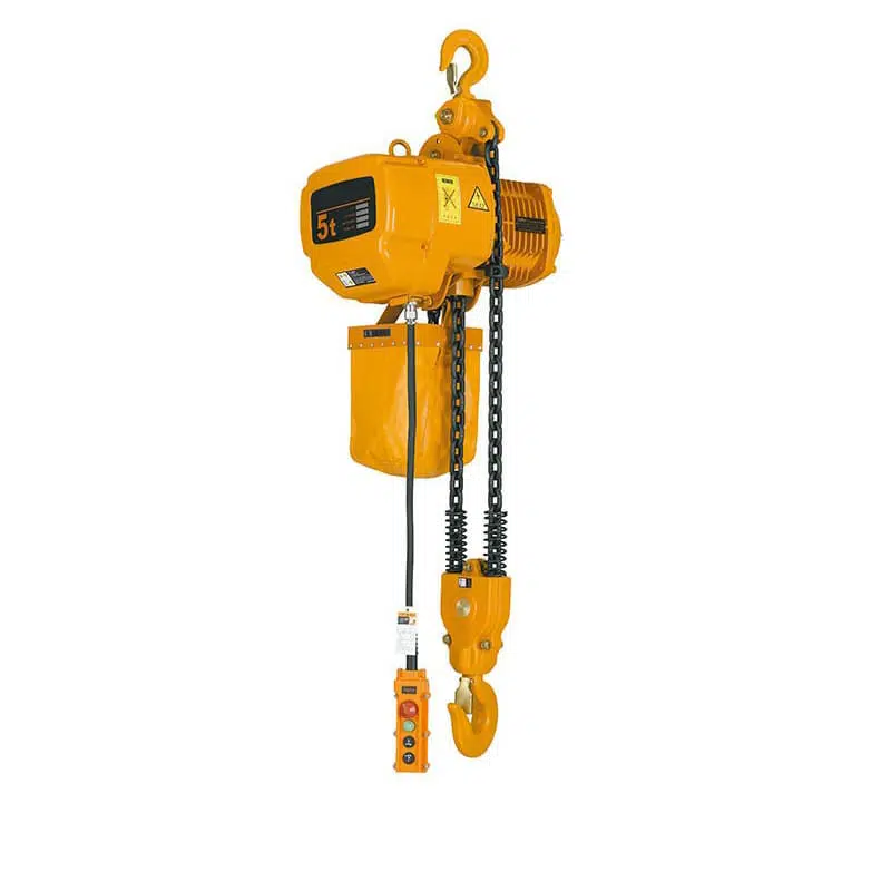 5 Ton Double Chain Electric Chain Hoist - Hook Suspension