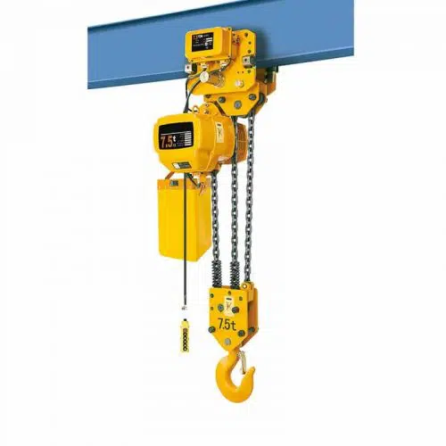 7.5 Ton Three Chain Electric Chain Hoist - Top Running
