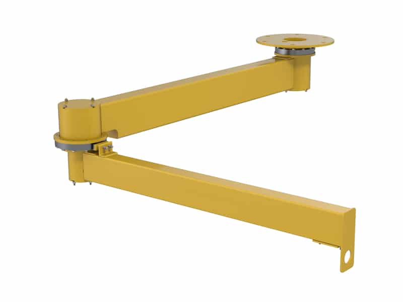 Ceiling-mounted Articulating Jib Cranes