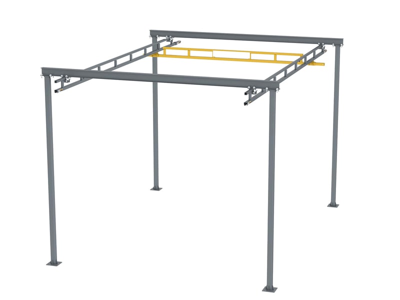 Freestanding Workstation Bridge Crane