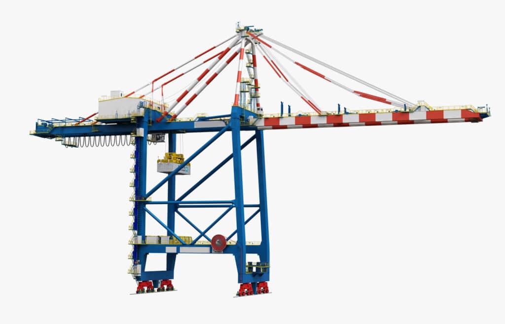 Ship-to-Shore Gantry Cranes 3d image