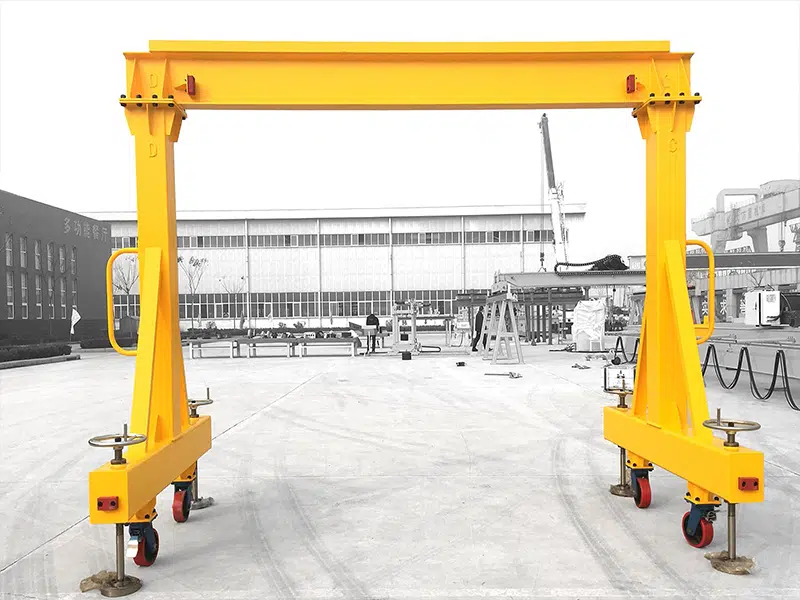 a frame gantry crane