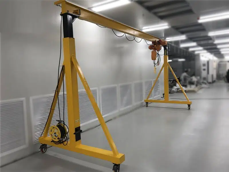 adjustable portable gantry cranes for workshop