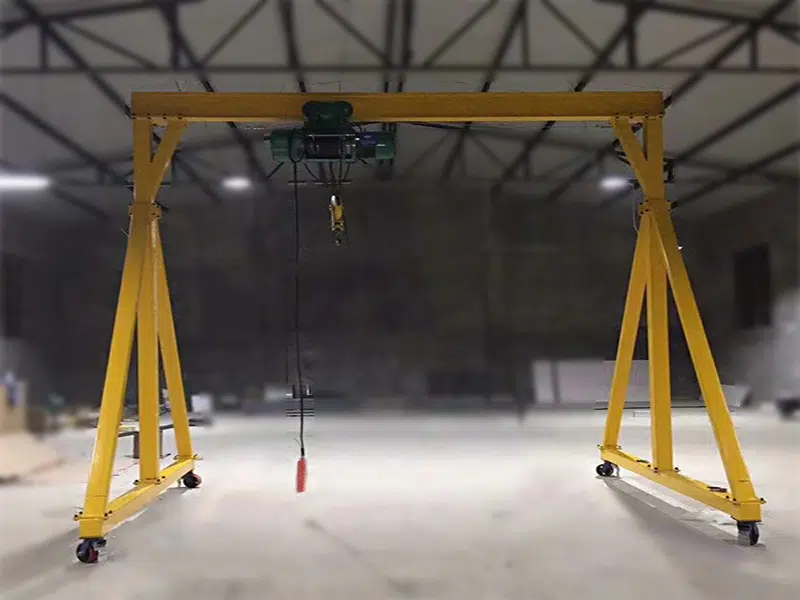 mobile gantry cranes for workshop