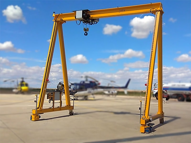 portable gantry cranes for airports