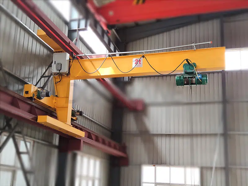 2 ton wall travelling jib crane