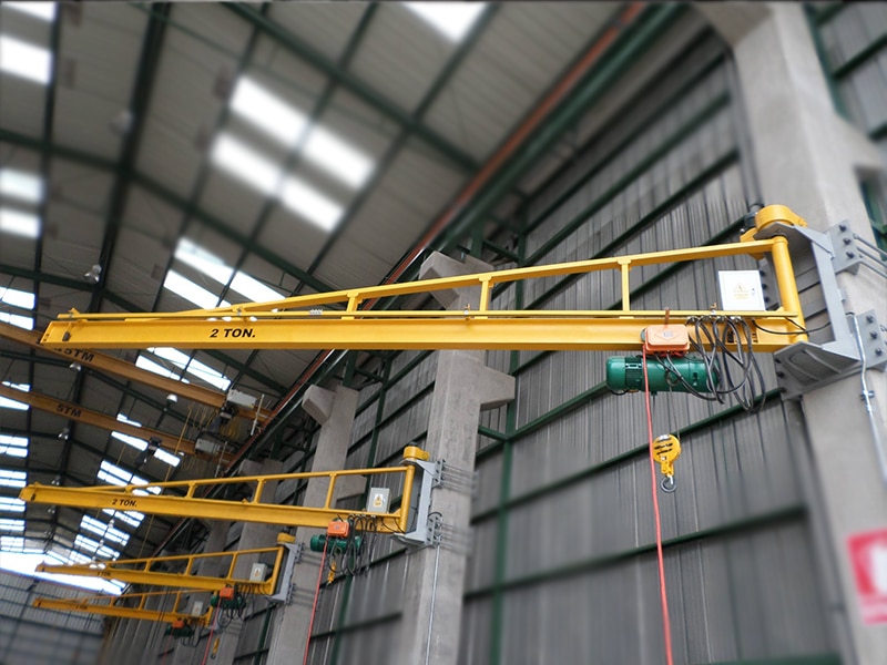 2ton wall mounted jib crane for factory