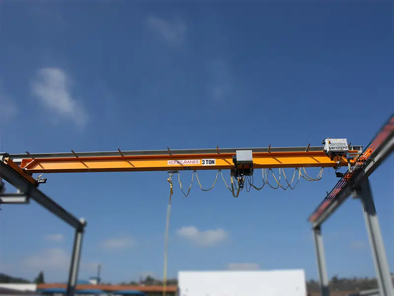 3 ton overhead crane for outdoor