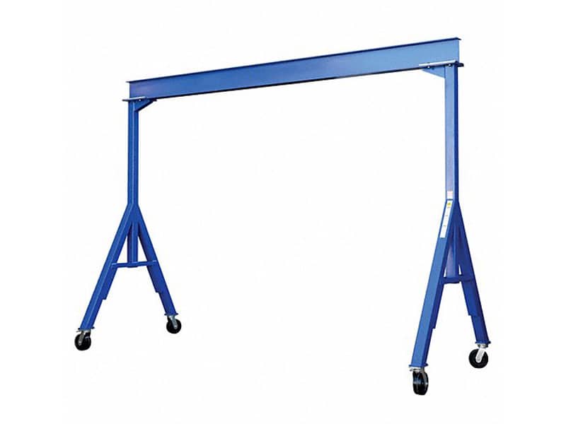 A-frame gantry cranes