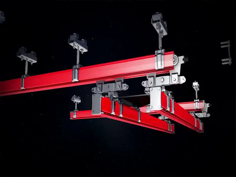 ceiling mounted workstation bridge cranes