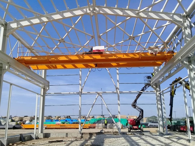 double girder overhead cranes installation