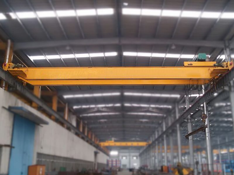 electromagnetic hanging beam double girder overhead crane