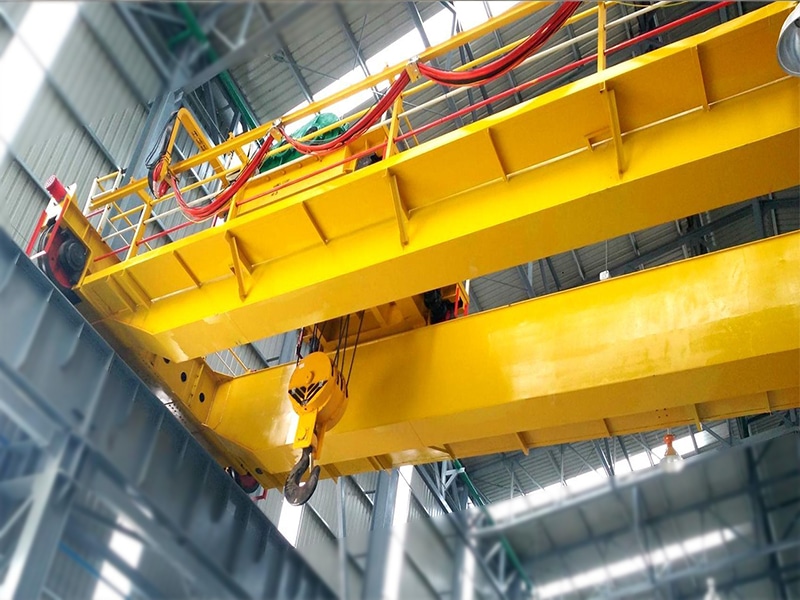 heavy duty double girder overhead crane