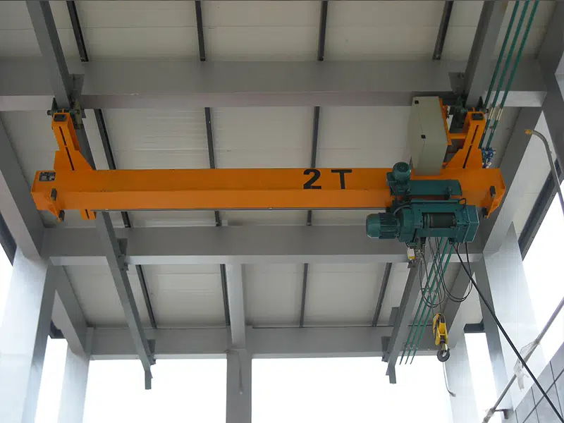 under running overhead cranes